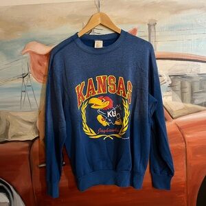 I Stole My Boyfriend’s Shirt Kansas Jayhawks Vintage Sweatshirt